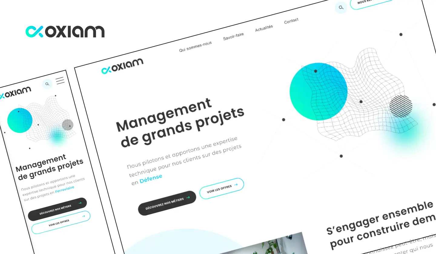 Oxiam - Management de grands projets